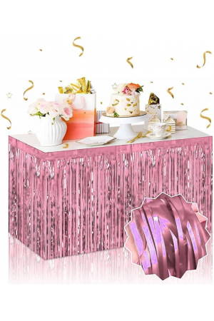 Kendinden Yapışkanlı Rose Gold Metalize Püsküllü Masa EteÄŸi –… Kendinden Yapışkanlı Rose Gold Metalize Püsküllü Masa EteÄŸi –…