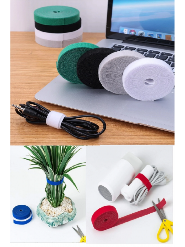 Kesilebilir Kablo  Tutucu Kulaklık Fare Airfry Ev Ofis İçin Cırt Sabit&hellip;