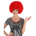 Kırmızı Renk Kıvırcık Afro Bonus Peruk Kırmızı Renk Kıvırcık Afro Bonus Peruk