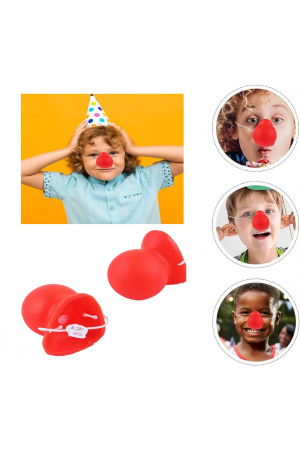 Kırmızı Renk Lastikli Burun Palyaço Burun&hellip;