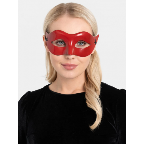 Kırmızı Renk Masquerade Kostüm Partisi Venedik Balo Maskesi