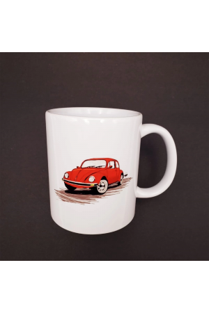 Kırmızı Vosvos Baskılı Kupa&hellip;