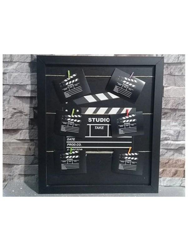 Klaket Tasarımlı İpli Ve Mandallı Fotoğraf Çerçevesi&hellip;