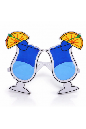 Kokteyl Bardak Parti Gözlüğü Mavi Renk&hellip;