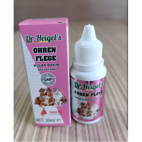 Köpek Kulak Temizleyici - Dr. Heigels 30ml Köpek Kulak Temizleyici - Dr. Heigels 30ml