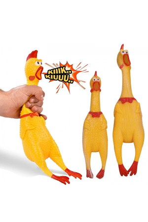 Köpekler İçin Düdüklü Horoz - Ses Çıkaran Tavuk Kedi Köpek Oy…