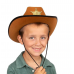 Kovboy Şerif Şapkası Kahve 12 Adet - Kostüm, Parti Ve Gösteri Şapkası