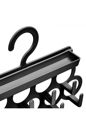 Kravat Ve Şal Askısı - Takı Ve Aksesuar Düzenleyici Askı - Siyah&hellip;