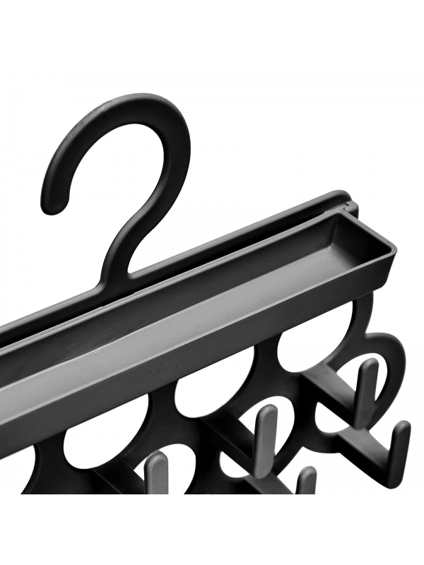 Kravat Ve Şal Askısı - Takı Ve Aksesuar Düzenleyici Askı - Siyah&hellip;