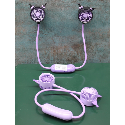 Kuromi Şarjlı Boyun Fanı Vantilatör 2 Kademeli Alk2689