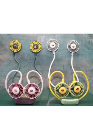 Kuromi Şarjlı Boyun Fanı Vantilatör 2 Kademeli Alk2690…