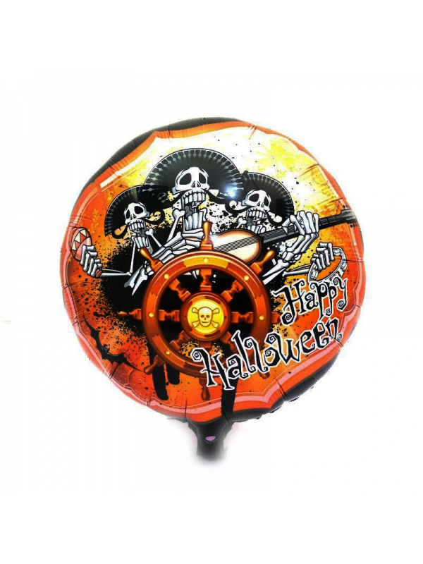 Kuru Kafalı Korsanlar Halloween Şekilli Folyo Balon 45 Cm&hellip;