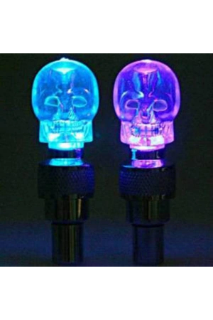 Kurukafa Şeklinde Işıklı Sibop Kapağı (2 Adet)… Kurukafa Şeklinde Işıklı Sibop Kapağı (2 Adet)…