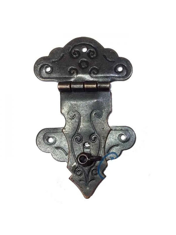 Kuyruklu Kilit, Sandık, Kutu Askısı - 36x60mm, Oksit, 100 Adet&hellip;