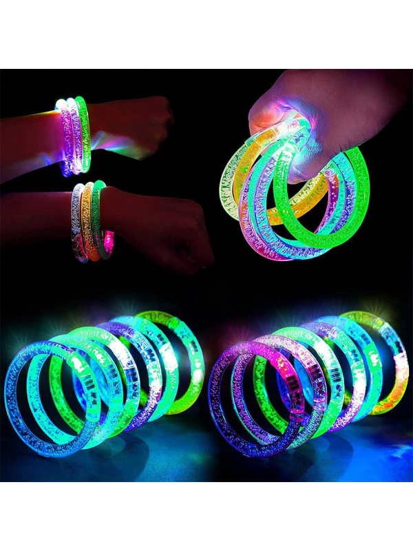 Led Işıklı Pilli Işıklı Rengarenk Bileklik Işıklı Bilezik Karış&hellip;