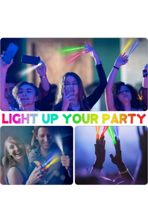 Led Işıklı Renkli Püsküllü Parmak Işığı 4 Renk 4 Adet&hellip;