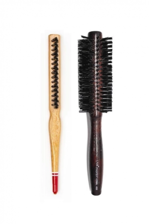 Liva 408& 690 Profesyonel Yanmaz Set Topuz Saç Fırçası-2'li&hellip;