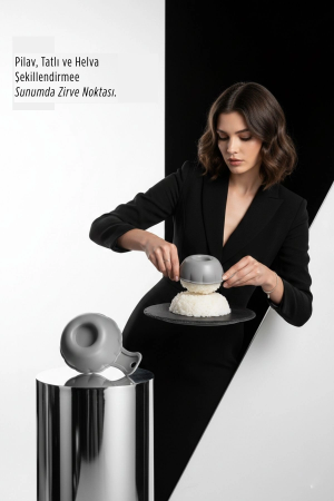 Lüks Sunum Sanatı: Premium Pilav, Tatlı Ve Helva Şekillendirme Kalıb�&hellip;