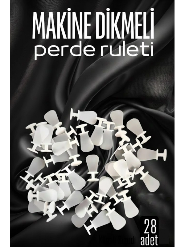 Makine Dikmeli Perde Düğmesi Perde Ruleti Perde Düğmesi 28 Adet&hellip;