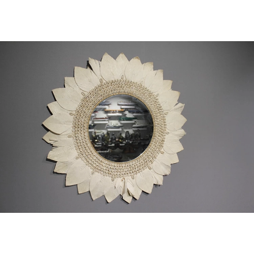 Makrome Duvar Aynası 3natural-11