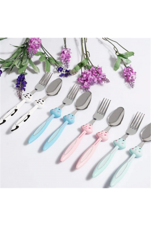 Mama Çatal Kaşık Seti - 18 Cm… Mama Çatal Kaşık Seti - 18 Cm…