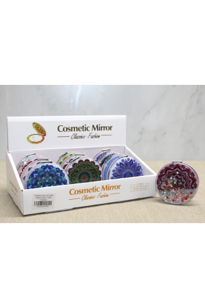 Mandala Desenli Hareketli Sulu El Aynası Alk4580… Mandala Desenli Hareketli Sulu El Aynası Alk4580…