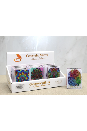 Mandala Desenli Hareketli Sulu El Aynası Alk4583… Mandala Desenli Hareketli Sulu El Aynası Alk4583…