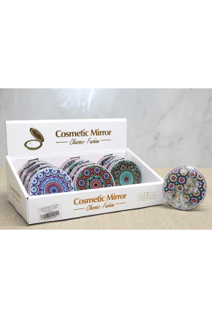 Mandala Desenli Hareketli Sulu El Aynası Alk4584… Mandala Desenli Hareketli Sulu El Aynası Alk4584…