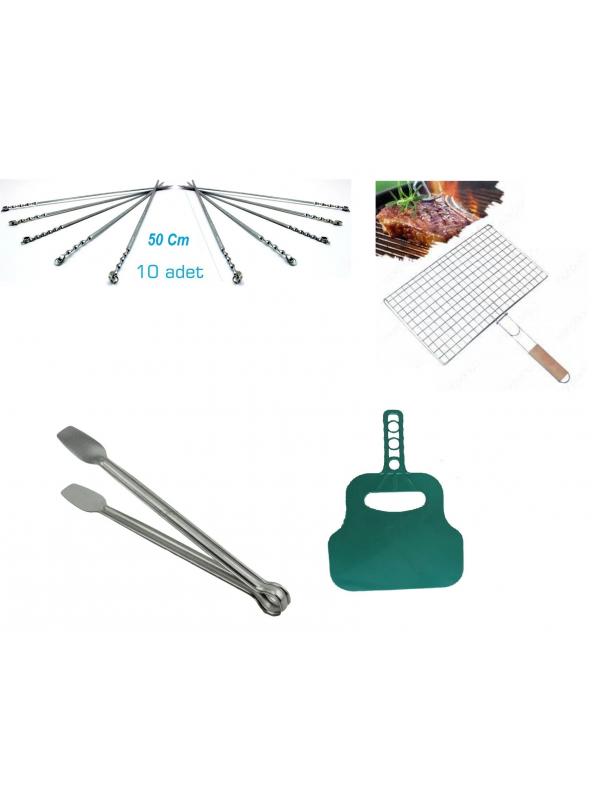 Mangal Seti (maşa - Şiş - Izgara - Yelpaze)&hellip;