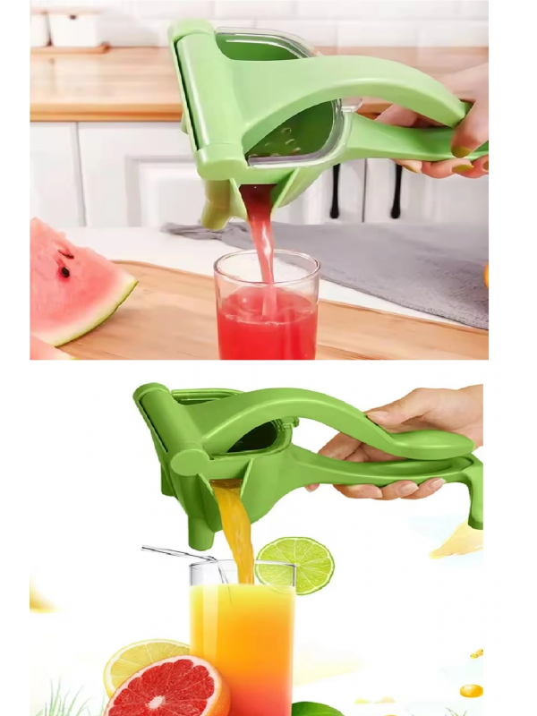 Manuel Plastik Meyve Portakal Karpuz Limon Sıkacağı Kollu Sebze Suyu S�&hellip;