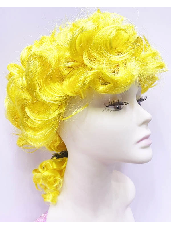 Marquis Baroque Peruk Barok Dönem Yargıç Peruğu Sarı Renk&hellip;
