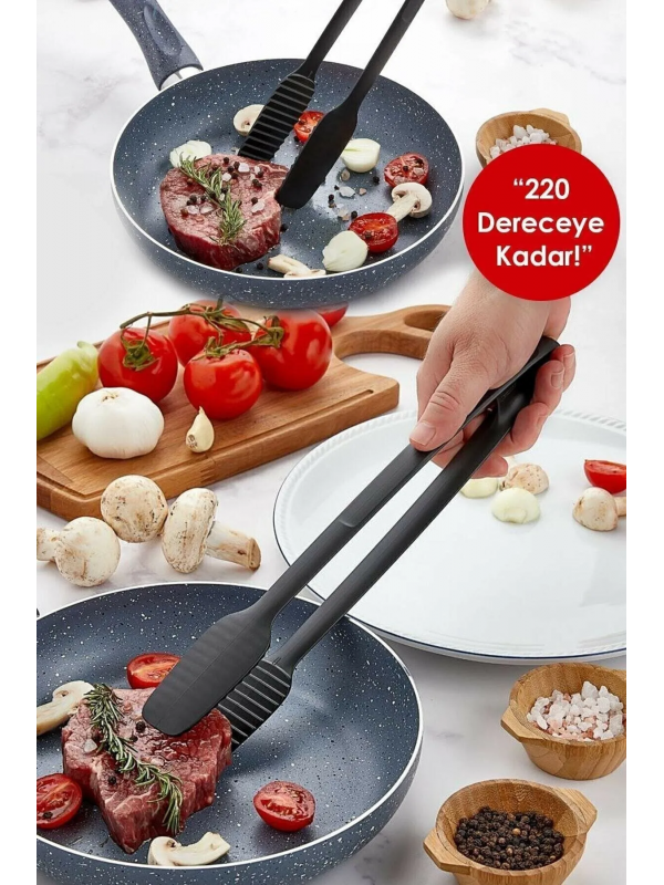 Maşa - 220 Dereceye Kadar Dayanıklı Yanmaz - Yapışmaz Plastik Izgara &hellip;