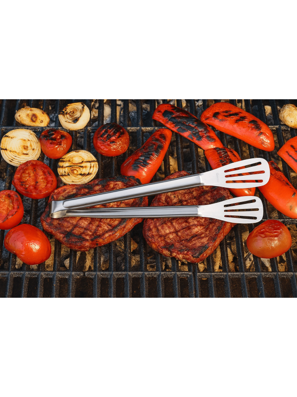 Maşa Paslanmaz Barbekü Maşası - 25 Cm Mutfak Ekmek Maşası&hellip;