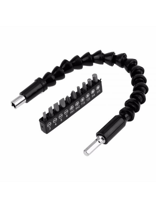 Matkap Ucu - Bükülebilir Oynar Vidalama Bits Uzatma Aparatı 30cm - Kom… Matkap Ucu - Bükülebilir Oynar Vidalama Bits Uzatma Aparatı 30cm - Kom…