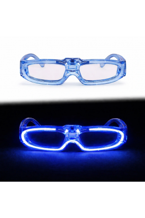Mavi Led Işıklı Parti Gözlüğü 3 Modlu – Glow & Gece Eğlence &hellip;