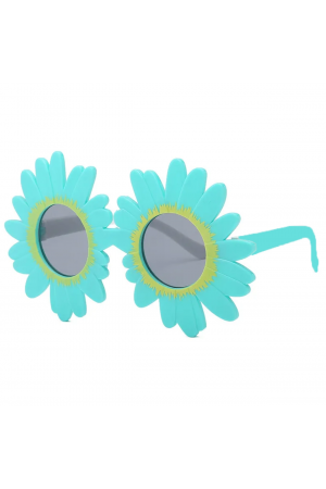 Mavi Renk Papatya Şekilli Parti Gözlüğü 18x10 Cm&hellip;
