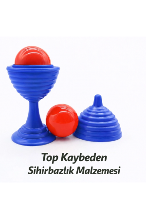 Mavi Renk Sihirli Kupa Top Kaybetme Oyunu 7 Cm&hellip;