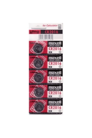 Maxell Cr2016 3v Lityum Düğme Pil 5'li Paket&hellip;