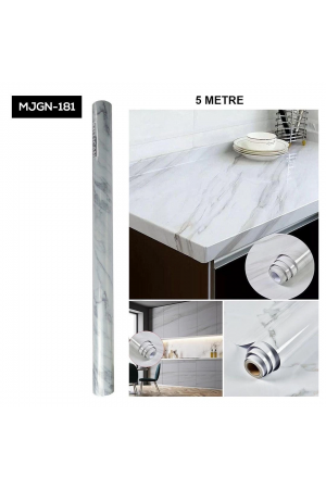 Mermer Desen Folyo Beyaz&hellip;