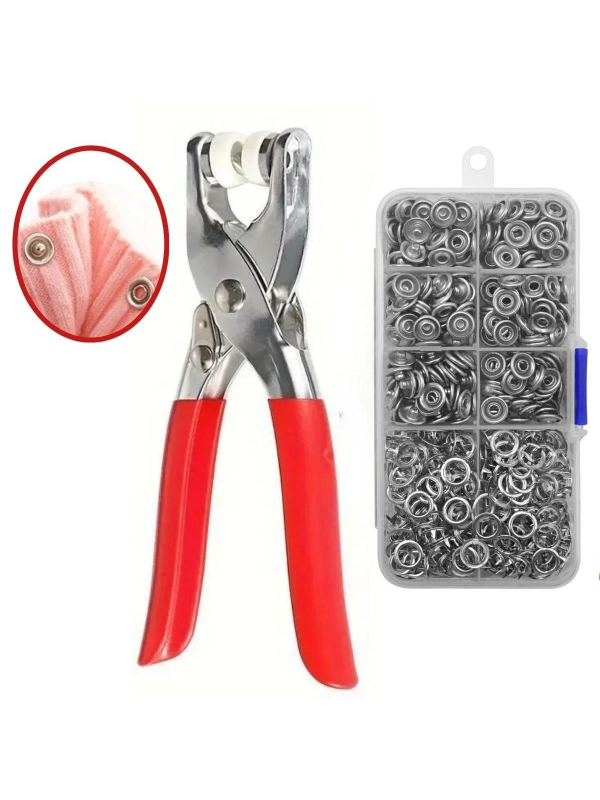 Metal 200 Pcs Çıtçıt Ve Pense Seti Makinesi Bebek Elbise Çıtçıt M… Metal 200 Pcs Çıtçıt Ve Pense Seti Makinesi Bebek Elbise Çıtçıt M…