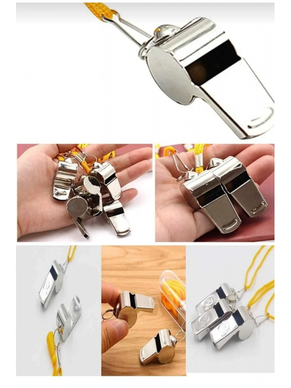 Metal Düdük - Hakem Düdüğü - Deprem Düdüğü - Kamp Düdüğü 5 A&hellip;