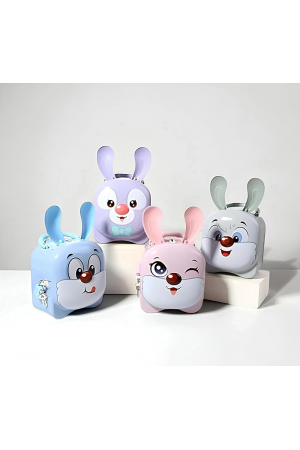 Metal Kilitli Sevimli Tavşan Kumbara Alk3592…