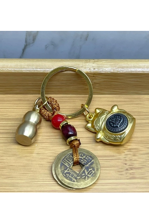 Metal Şans Ve Bereket Kedisi Anahtarlık Alk4456&hellip;