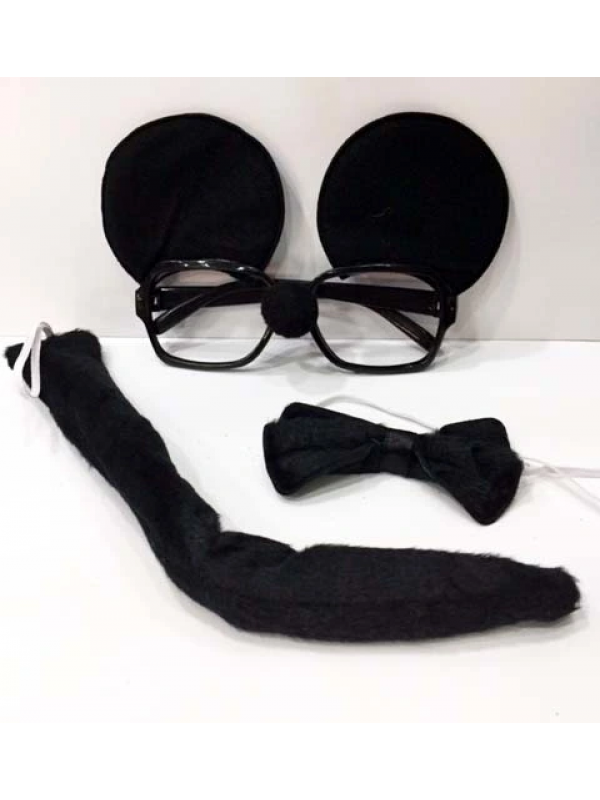 Mickey Mouse Gözlüğü Papyonu Kuyruğu Seti… Mickey Mouse Gözlüğü Papyonu Kuyruğu Seti…