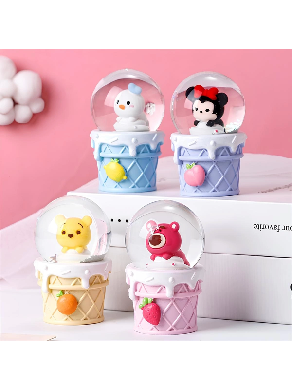 Mickey Mouse Işıklı Kar Küresi 9 Cm Alk3111&hellip;