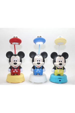Mickey Mouse Masa Üstü Lamba Şarjlı Usb Alk2714…
