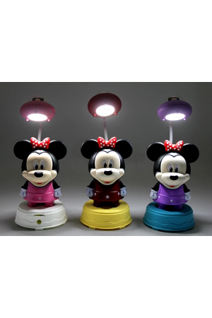 Mickey Mouse Masa Üstü Lamba Şarjlı Usb Alk2716…