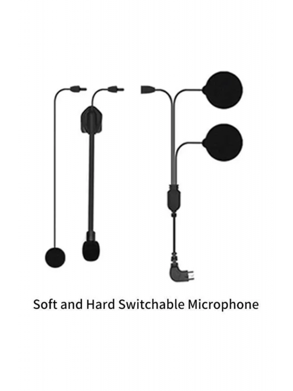 Mikrofonlu Motosiklet Kaskı Kulaklığı Tam/yarım Yüz Kaskları İçin&hellip;