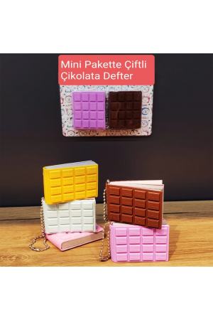 Mini Çiftli Çikolata Not Defteri…