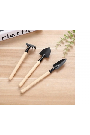 Mini Kazma Kürek Tırmık Seti - Portatif… Mini Kazma Kürek Tırmık Seti - Portatif…